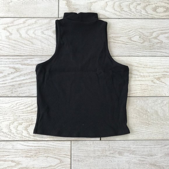 Black Tank Top Rib - Picture 5 of 5